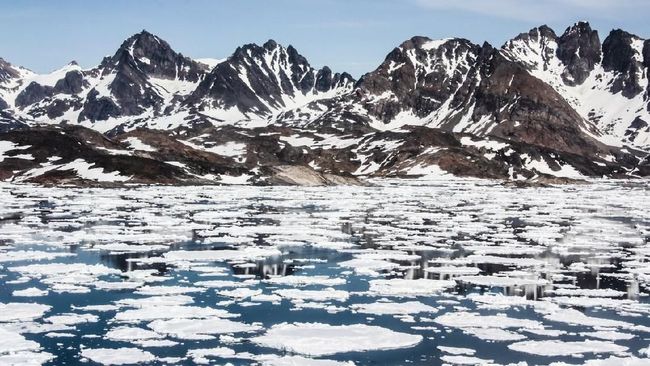 Lapisan Es Greenland Mencair Hingga 11 Miliar Ton