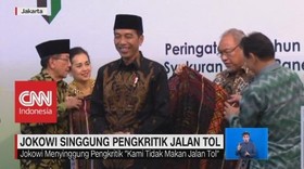 Jokowi Singgung Pengkritik Jalan Tol