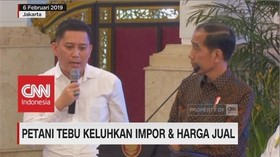Petani Tebu Keluhkan Impor & Harga Jual kepada Jokowi