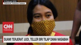 Suami Terjerat Judi, Teller BRI Tilap Dana Nasabah