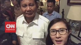 Ngevlog Bersama Prabowo; Bahas Buku Hingga Coklat