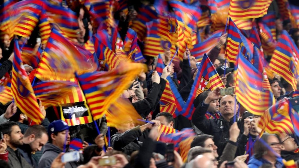FOTO: El Clasico Barcelona vs Real Madrid Berakhir Imbang 1-1