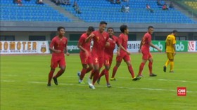 VIDEO: Timnas Indonesia U-22 Buang Keunggulan Dua Gol
