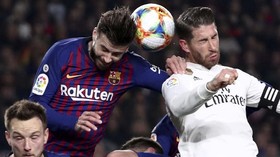 FOTO: El Clasico Barcelona vs Real Madrid Berakhir Imbang 1-1