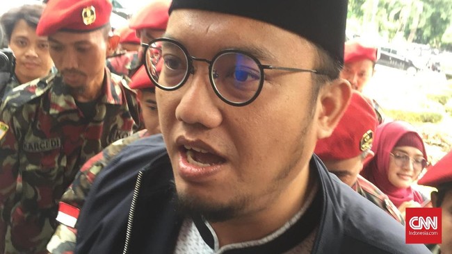 Dahnil Anzar Simanjuntak mengatakan polisi sedang menguji daya tahan dirinya saat pemeriksaan kasus dugaan korupsi di acara Kemah Pemuda Islam Indonesia.