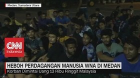 Heboh Perdagangan Manusia WNA di Medan
