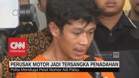 Perusak Motor Jadi Tersangka Penadahan