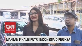 Mantan Finalis Putri Indonesia Diperiksa