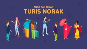 INFOGRAFIS: Agar Tak Dicap Turis Norak