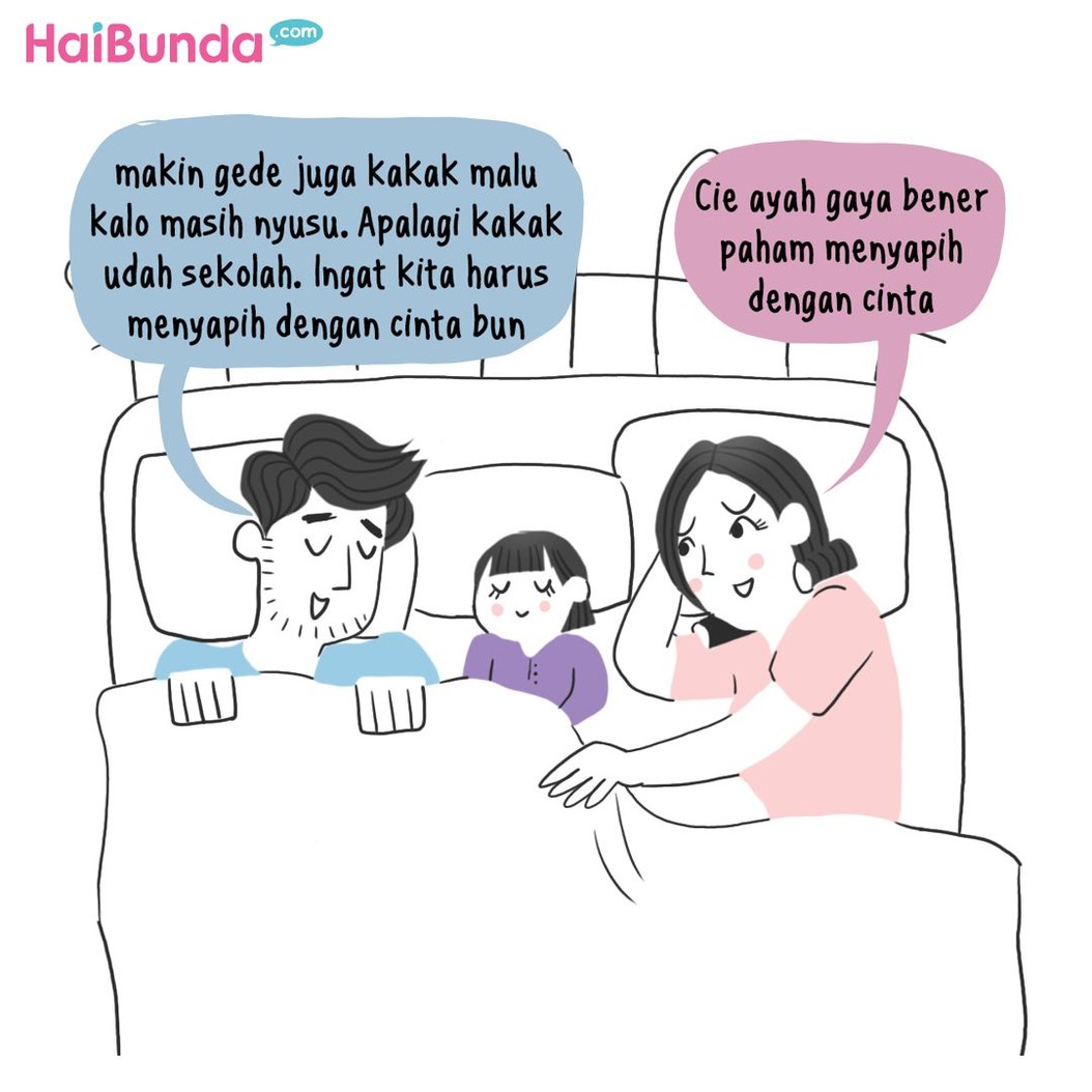 Beginilah cerita Bunda yang mau menyapih kakak. Kalau cerita menyapih Bunda kayak apa? Share dong, Bun.
