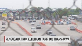 Pengusaha Truk Keluhkan Tarif Tol Trans Jawa
