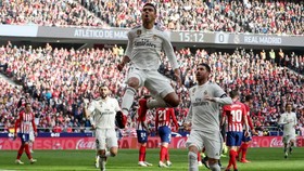 Madrid Unggul 2-1 atas Atletico di Babak Pertama