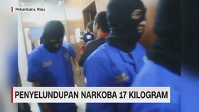 Penyelundupan Narkoba 17 Kg