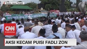 Aksi Kecam Puisi Fadli Zon