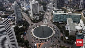 Usai Demo, Kawasan MH Thamrin Dibuka Pagi Ini