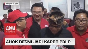 Ahok Resmi Jadi Kader PDI-P