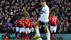 FOTO: Kalahkan Fulham, Man United ke Empat Besar Liga Inggris