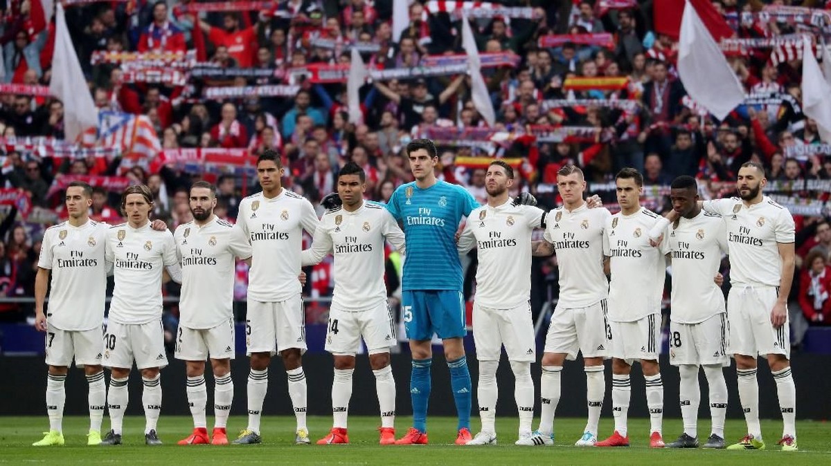 FOTO: Derby Atletico Madrid vs Real Madrid Penuh Kontroversi