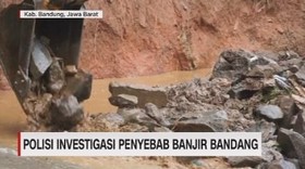 Polisi Investigasi Penyebab Banjir Bandang