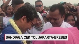 Sandi Cek Tol Jakarta Brebes
