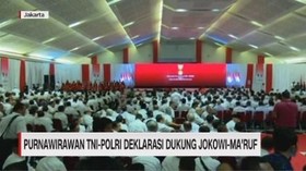 Purnawirawan TNI-Polri Deklarasi Dukung Jokowi-Ma'ruf