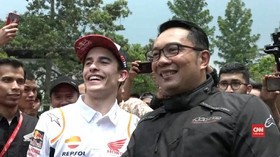 VIDEO: Marc Marquez Pamer Berbahasa Sunda di Bandung