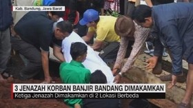 3 Jenazah Korban Banir Bandang Dimakamkan