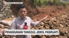 Penanganan Tanggul Jebol Pasirjati Bandung