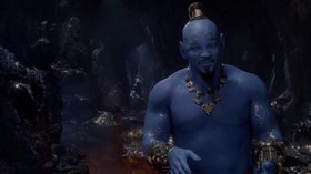 Penampakan Will Smith Berwarna Biru dalam 'Aladdin'