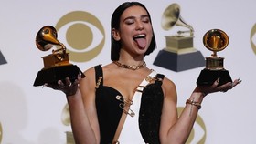 FOTO: Ragam Warna Ekspresi Pemenang Grammy 2019