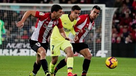 Diwarnai Kartu Merah, Barcelona Ditahan Imbang Bilbao