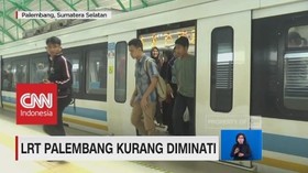 LRT Palembang Kurang Diminati