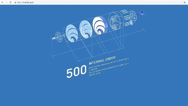Situs resmi Kementerian Komunikasi dan Informatika yang sempat lama tak bisa diakses akhirnya kembali pulih. Situs mengalami kegagalan fungsi virtualisasi.