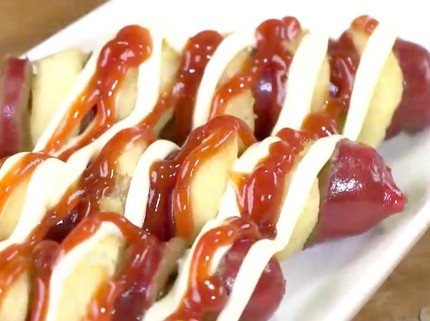 Resep Tornado Hot Dog, Camilan Nikmat yang Gampang Dibuat