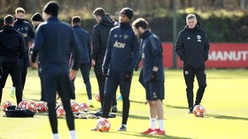 FOTO: Jelang Duel Manchester United vs PSG di Liga Champions