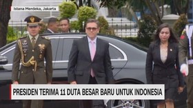 Presiden Terima 11 Duta Besar Baru untuk Indonesia