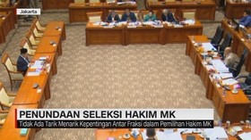 Penundaan Seleksi Hakim MK
