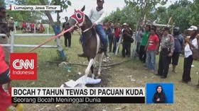 Bocah 7 tahun tewas di Pacuan Kuda