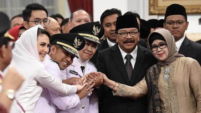 Pesta meyambut Gubernur dan Wakil Gubernur Jawa Timur baru Khofifah-Emil diklaim akan dihadiri oleh 20 ribu warga dan akan dikawal 600 personel gabungan.