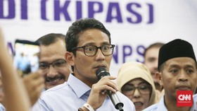 Sandi Ingin Pertanyaan Panelis Dihapus Saat Debat Ketiga