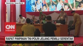 Rapat Pimpinan TNI-Polri Jelang Pemilu Serentak