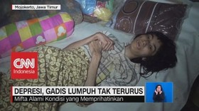 Depresi, Gadis Lumpuh Tak Terurus