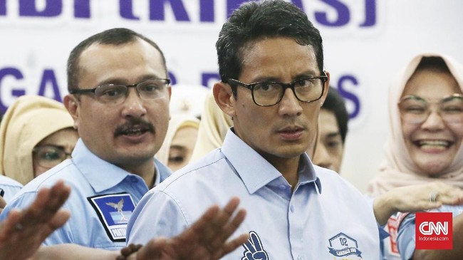 Sandiaga Uno berencana mendirikan lembaga atau badan khusus untuk kesehatan jiwa jika memenangkan Pilpres 2019.