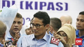 Sandiaga Uno Sungkan Sikut Ma'ruf Amin di Debat Cawapres