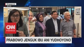 Prabowo Jenguk Ibu Ani Yudhoyono