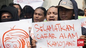 Demo Kamojang di KLHK: Status TWA Buat Lingkungan Kian Rusak
