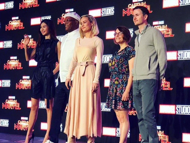 6 Momen Jumpa Pers Pertama 'Captain Marvel' di Singapura Menuju perilisan Captain Marvel, para pemain dan kru melakukan jumpa pers pertama mereka di Singapura. Berikut enam momen, yang telah dirangkum oleh Insertlive.