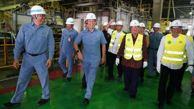 Dengan pasokan aluminium dari Inalum, impor aluminium di sektor industri otomotif dapat dikurangi secara bertahap sehingga memberi dampak positif.