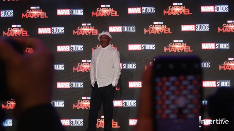 Eksklusif! Lihat Lebih Dekat Para Pemain 'Captain Marvel' Sutradara dan pemain film Captain Marvel mengadakan press conference di Singapura, Jumat (15/2). Insertlive merekam beberapa potret para pemainnya itu.