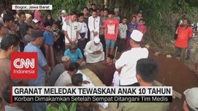 Granat Meledak Tewaskan Anak 10 Tahun